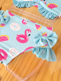 Biquíni Infantil Vivi Flamingo - 252 na internet