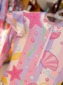 Maiô Infantil Juvenil Ziper Isa Concha- 189 - comprar online