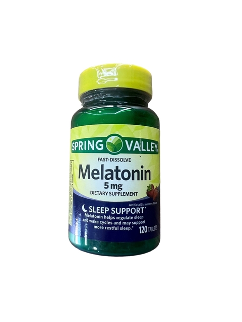Melatonina Fast Dissolve , morango 5mg