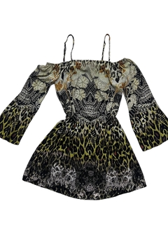 Vestido manga caída Lavish - Semi Novo -tam M