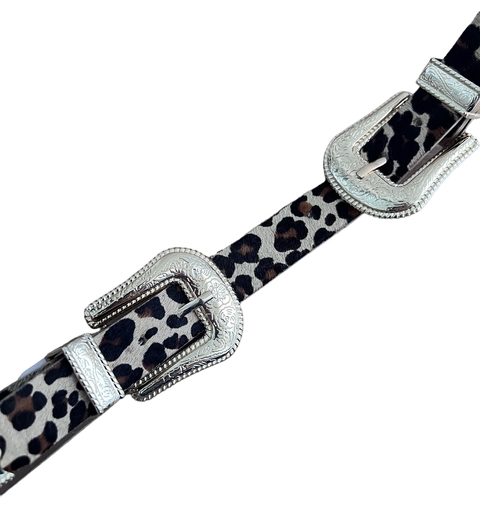 Cinto animal print - Nunca usado
