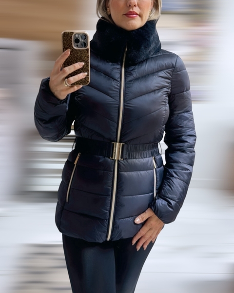 JAQUETA ULTRA LEVE MICHAEL KORS -NAVY - TAM PP