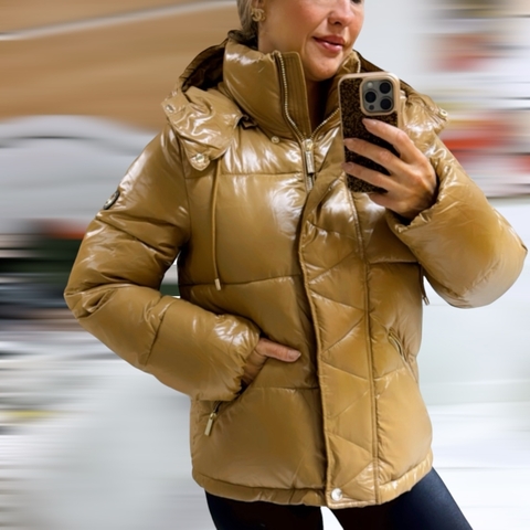JAQUETA PUFFER - MICHAEL KORS - TAM P- NOVA