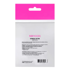 Esponja Cotton Grande para Pó Solto - Ruby Kisses na internet