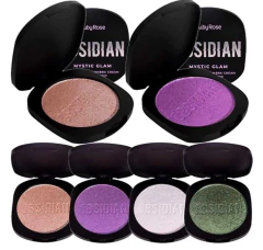 Iluminador e Sombra Mystic Glam Obsidian