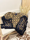 PONCHO CALAMACO AZUL