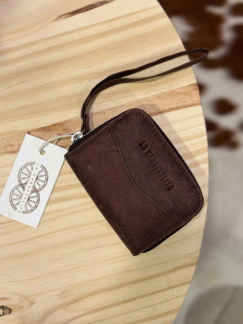 TARJETERO ENGRASADO CHOCOLATE