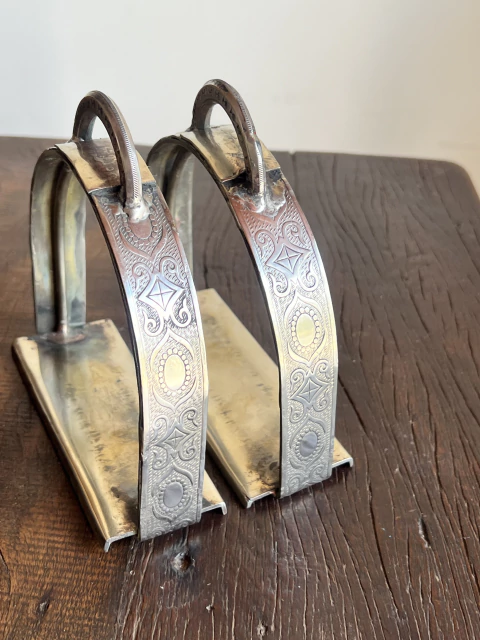 Estribo grande de alpaca - comprar online