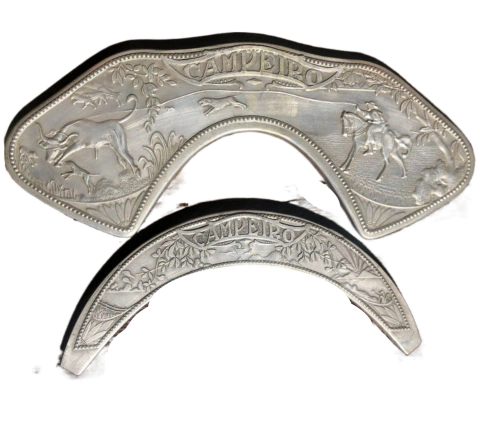 par de chapa material aluminio campeiro