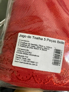 Imagem do Jogo de Toalhas 5 Peças Belle
