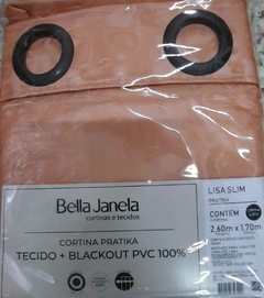 Cortina Pratika Blackout Lisa Slim 2,60cm x 1,70cm - loja online