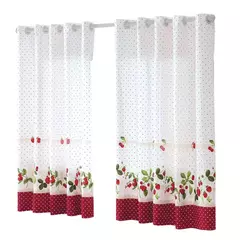 Cortina de Cozinha Translúcida Döhler 2,00m x 1,50m - comprar online