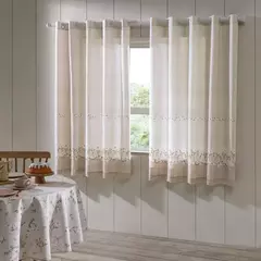 Cortina de Cozinha Translúcida Döhler 2,00m x 1,20m