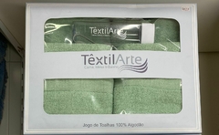 Kit de Toalhas Madri Têxtil Arte - Irmãs Têxtil
