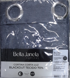Cortina Corta Luz de Tecido Blend 2,60m x 1,70m - Bella Janela na internet