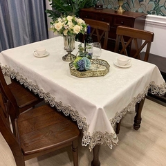 Toalha de Mesa Importada Bege Claro 1.50 X 2.20 - comprar online