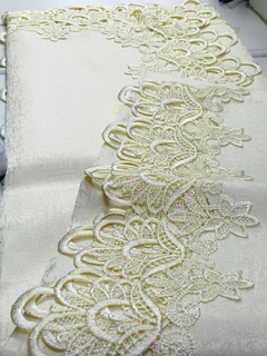 Toalha de Mesa Importada Bege Claro 1.50 X 2.20 - Irmãs Têxtil
