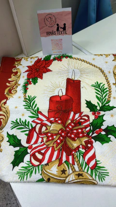 Pano de Prato Felpudo Natalino Döhler - Irmãs Têxtil