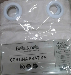 Imagem do Cortina Pratika Blackout Lisa Slim 3,60cm x 2,50cm