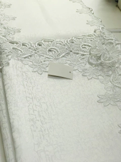 Toalha de Mesa Importada Branca 1.50 X 2.20 - Irmãs Têxtil