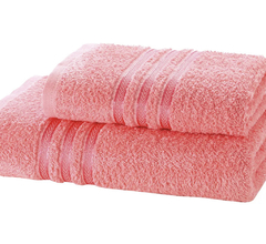Toalha de Rosto Priori Döhler 50x70 Rosa