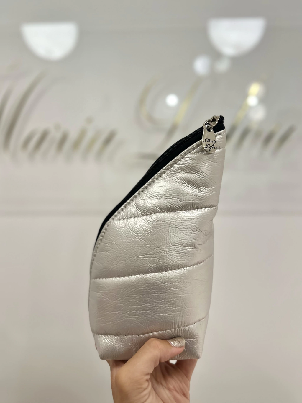 Porta mate plata Puffer