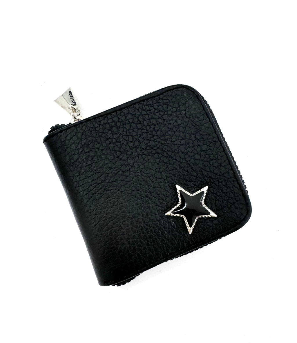 billetera Marion negro con estrella