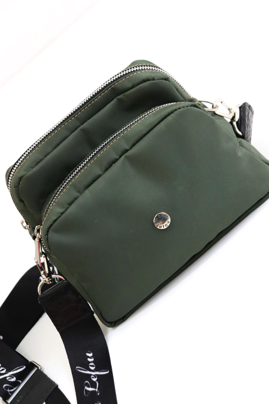 bandolera Dominique verde militar