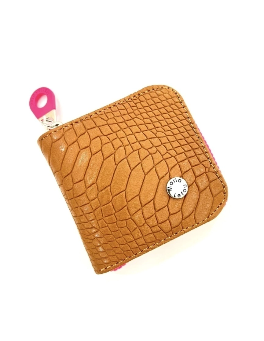 billetera marion suela combinada con fucsia