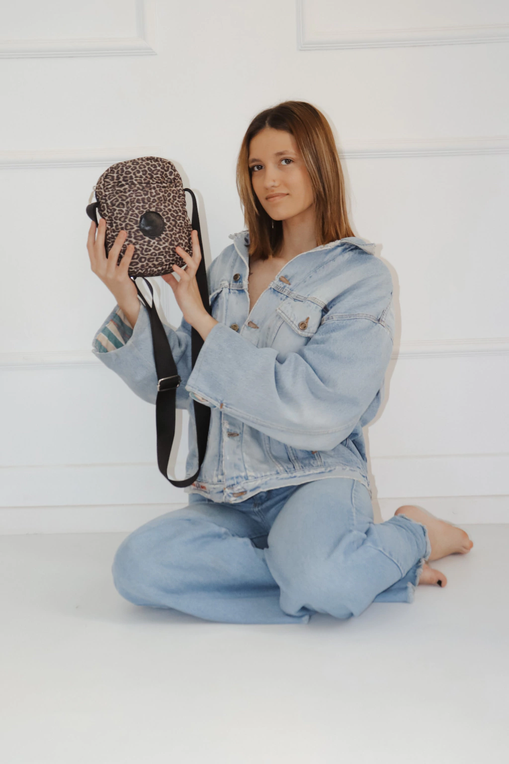 bandolera Lucie animal print