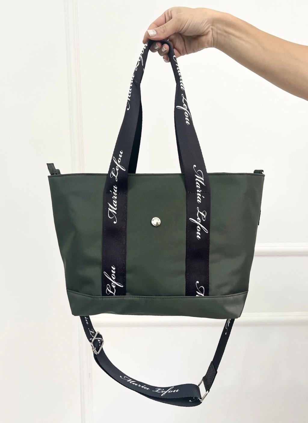 cartera Elise verde militar