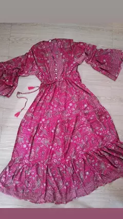 Vestido de seda