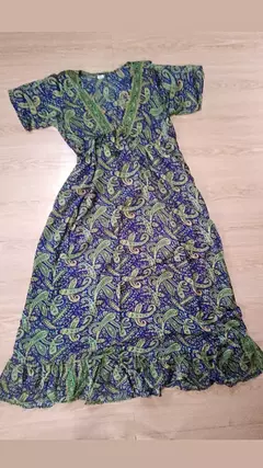 Vestido de seda