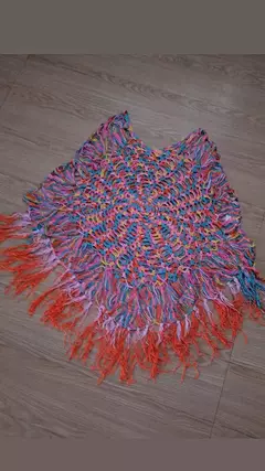 Poncho a crochet