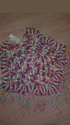 Poncho a crochet