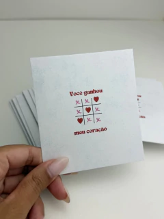 Cartão você ganhou meu coração - comprar online