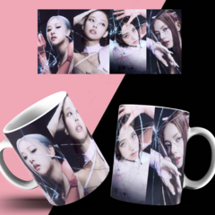 Caneca Premium Black Pink Mirror