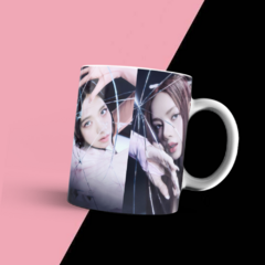 Caneca Premium Black Pink Mirror na internet