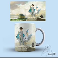 Caneca Premium - O Menino e a Garça