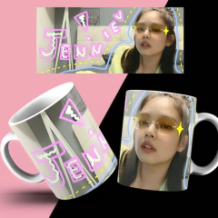 Caneca Premium Jennie - Black Pink