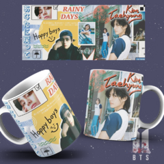 Caneca Premium BTS Taehyung V - Rainy Days