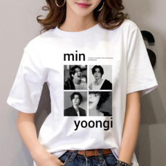Camiseta BTS Poster- Yoongi - comprar online