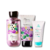 BLUE KIT Aguas: Jabón líquido + Colonia Aguas Violeta + Desodorante Erva Doce