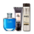 BLUE KIT Homem: Shampoo + Gel fijador + Perfume Biografía Clásico