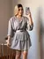 Conjunto Shirley cinza