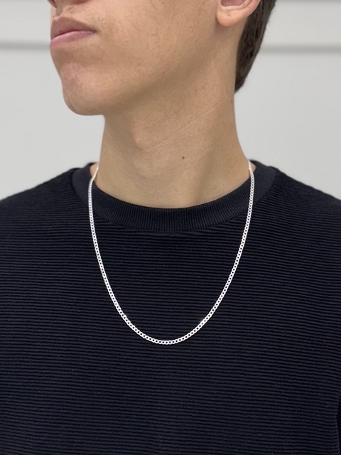 Corrente grumet 3mm - 60cm - comprar online