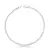 Pulseira cartier 3mm - 3g - 21cm - comprar online