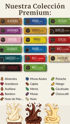 Paquete de barras surtidas de chocolate 10pz - comprar en línea