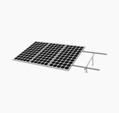 Set de estructura para paneles solares.