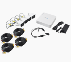 Kit Video Cctv 4 Cámaras 8 Canales Turbohd 720p Hilook by Hikvision